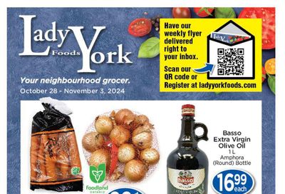 Lady York Foods Flyer October 28 to November 3