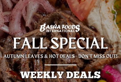 Basha Foods International Flyer October 28 to November 10