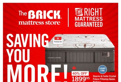 The Brick Mattress Store Flyer October 29 to November 3