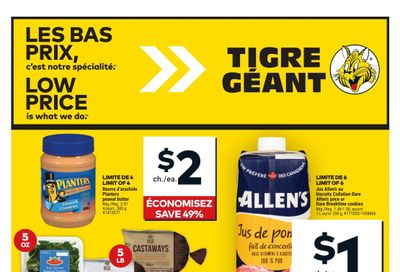 Tigre Géant Flyer October 30 to November 5