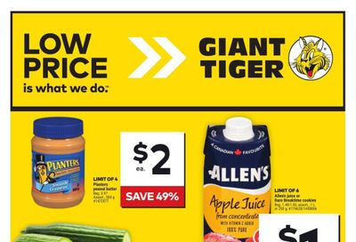 Giant Tiger (West) Flyer October 30 to November 5