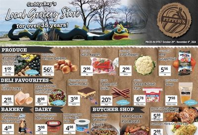 Pepper's Foods Flyer October 29 to November 4