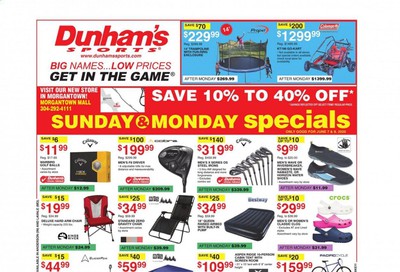 Dunham's Sports Weekly Ad & Flyer June 6 to 11