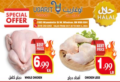 Ugarit Market Flyer October 29 to November 4