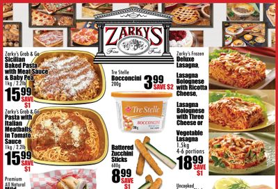 Zarky's Flyer October 30 to November 5