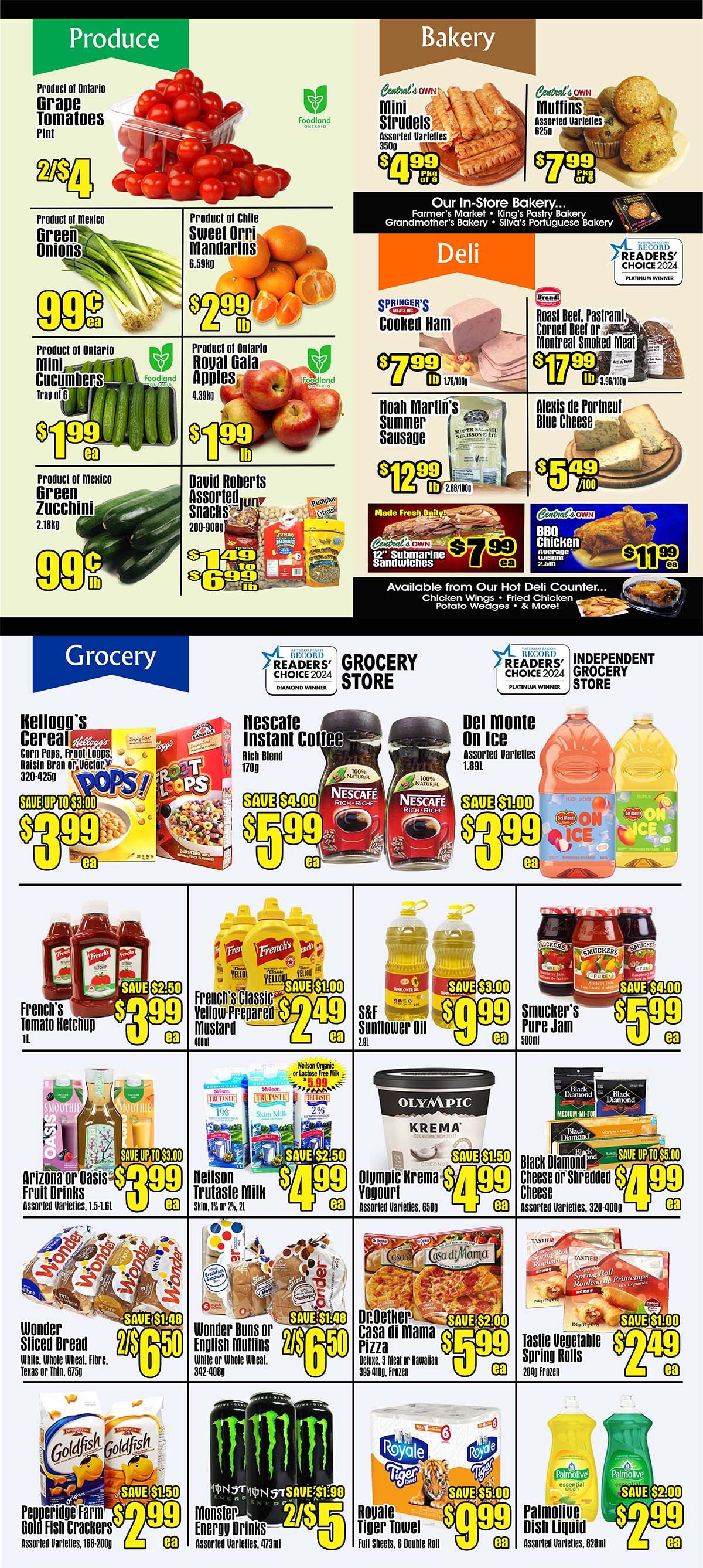 Central Fresh Market Flyer October 31 to November 7