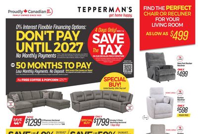 Tepperman's Flyer November 1 to 7