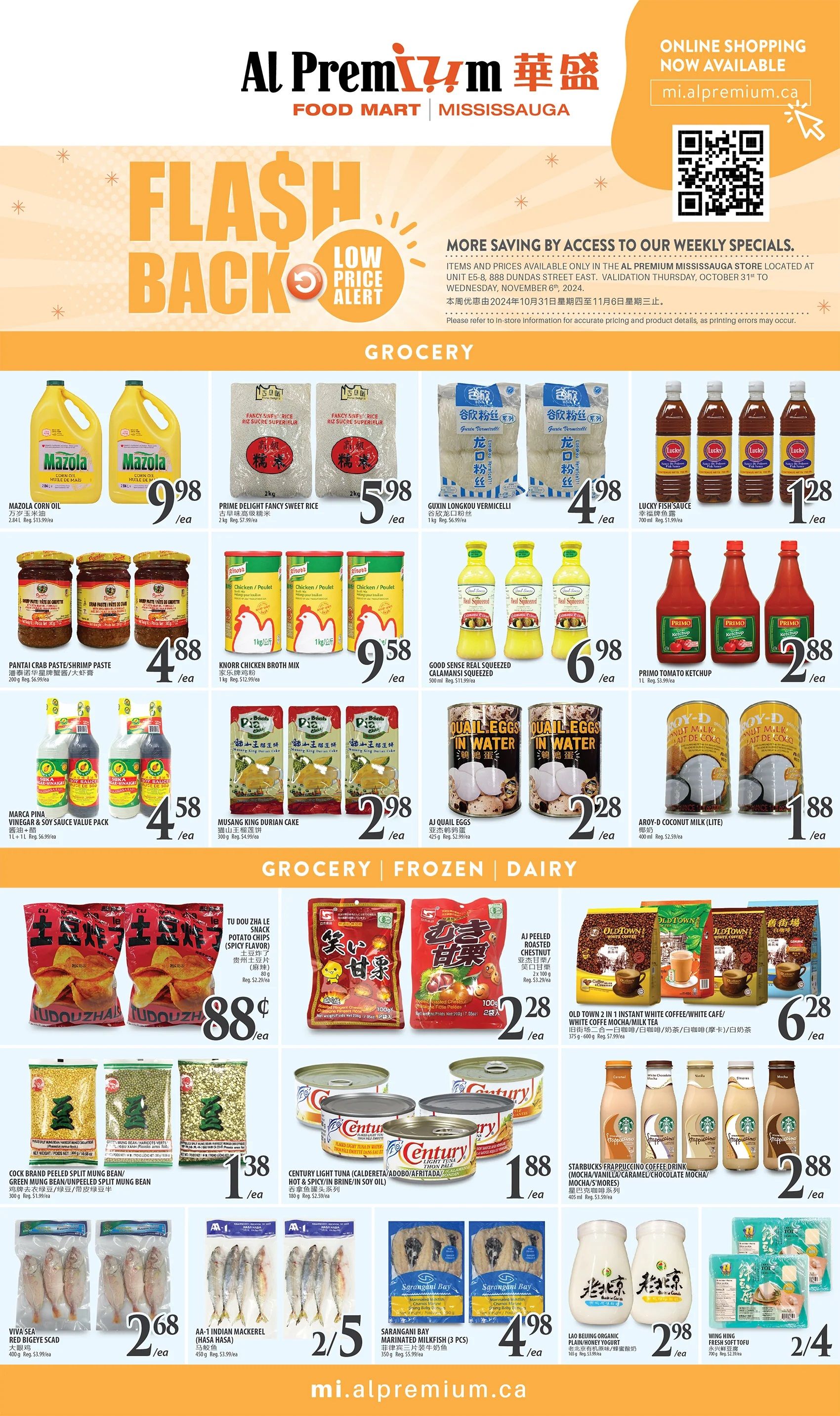 Al Premium Food Mart (Mississauga) Flyer October 31 to November 6