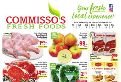 Commisso's Fresh Foods Flyer November 1 to 7