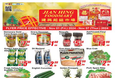 Jian Hing Foodmart (Scarborough) Flyer November 1 to 7