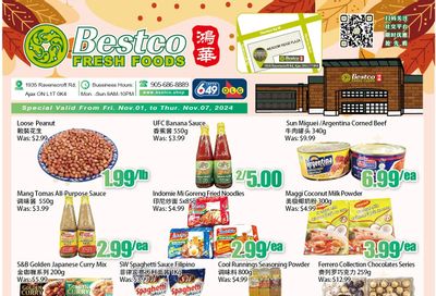 BestCo Food Mart (Ajax) Flyer November 1 to 7