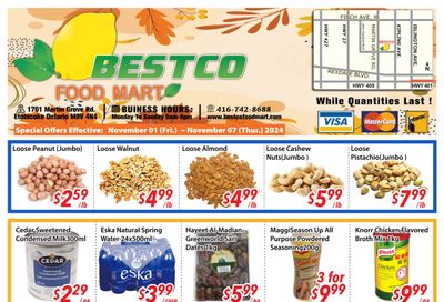 BestCo Food Mart (Etobicoke) Flyer November 1 to 7