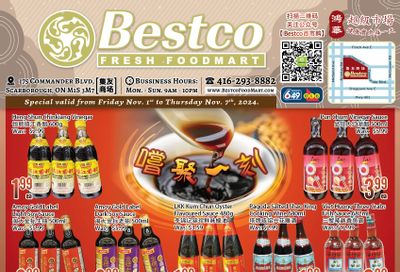 BestCo Food Mart (Scarborough) Flyer November 1 to 7