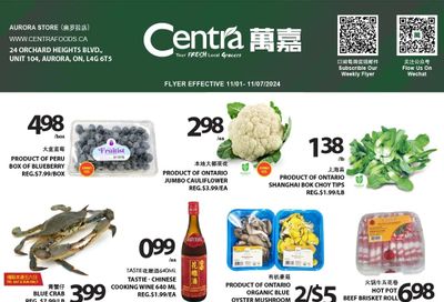 Centra Foods (Aurora) Flyer November 1 to 7