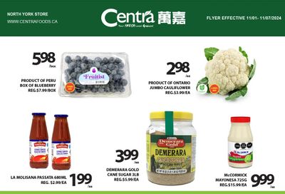 Centra Foods (North York) Flyer November 1 to 7