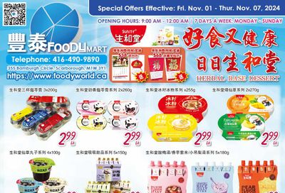 FoodyMart (Warden) Flyer November 1 to 7