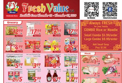 Fresh Value (Etobicoke) Flyer November 1 to 7