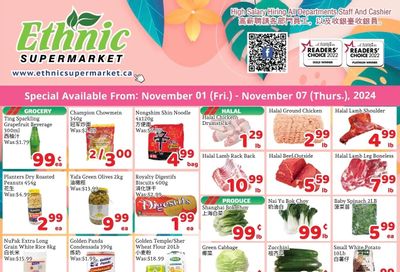 Ethnic Supermarket (Milton) Flyer November 1 to 7