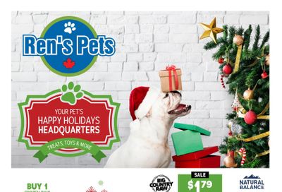 Ren's Pets Flyer November 1 to 27