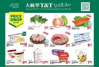 T&T Supermarket (Ottawa) Flyer November 1 to 7