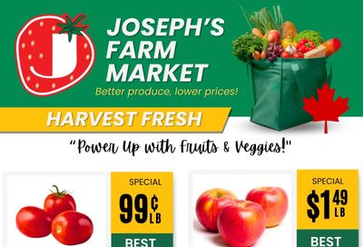 Joseph's Farm Market Flyer November 1 to 6