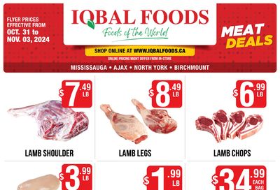 Iqbal Foods Flyer October 31 to November 3