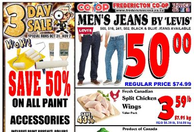 Fredericton Co-op Flyer October 31 to November 6