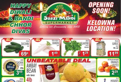 Sabzi Mandi Supermarket (BC) Flyer November 1 to 6