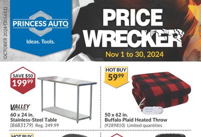 Princess Auto Price Wrecker Flyer November 1 to 30