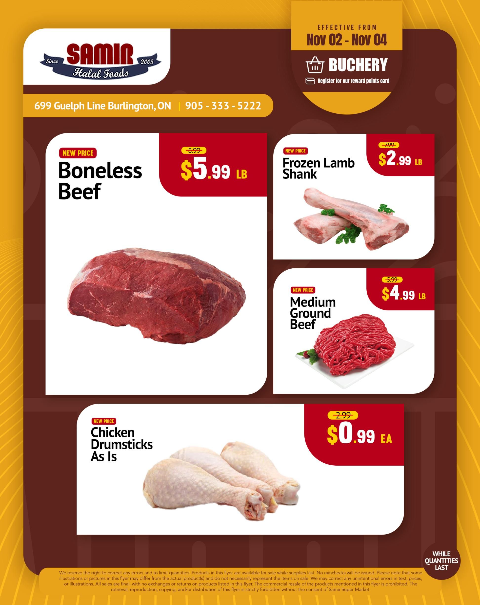 Samir Supermarket Flyer November 2 to 4