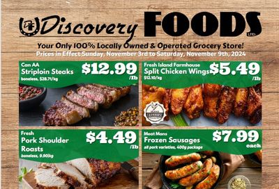 Discovery Foods Flyer November 3 to 9