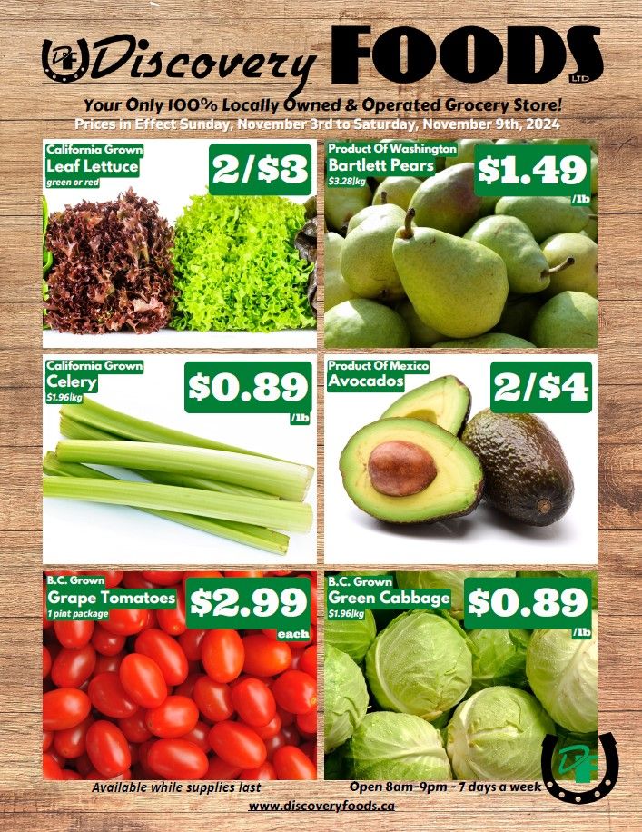 Discovery Foods Flyer November 3 to 9