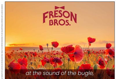 Freson Bros. Flyer November 8 to 14