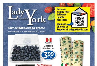 Lady York Foods Flyer November 4 to 10