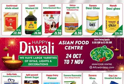 Asian Food Centre (Wanless Dr.) Flyer October 24 to November 7