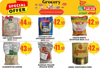 Al-Salam Supermarket Flyer November 5 to 11