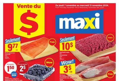 Maxi Flyer November 7 to 13