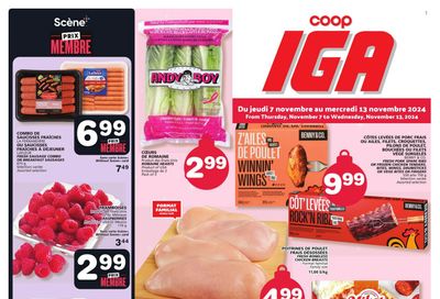 Coop IGA Flyer November 7 to 13