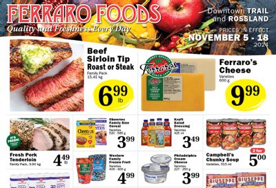 Ferraro Foods Bi-Weekly Flyer November 5 to 18