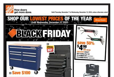 Home Depot (Atlantic) Flyer November 7 to 13