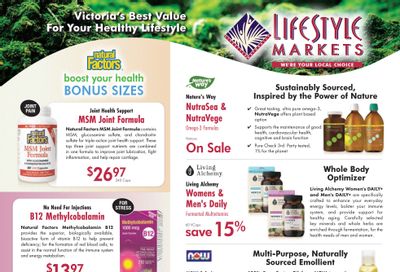 Lifestyle Markets Flyer October 31 to November 24