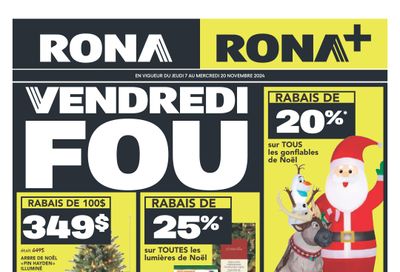 Rona & Rona+ (QC) Flyer November 7 to 13