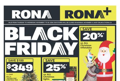 Rona & Rona+ (Atlantic) Flyer November 7 to 13