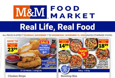 M&M Food Market (Atlantic & West) Flyer November 7 to 13