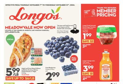 Longo's (Meadowvale) Flyer November 7 to 13