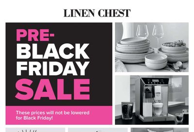 Linen Chest Flyer November 6 to 27