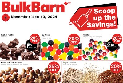 Bulk Barn Flyer November 4 to 13