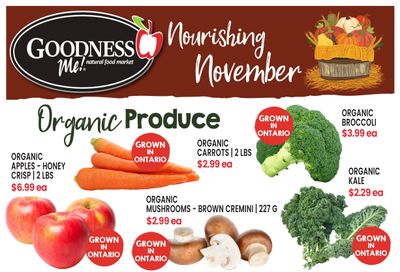 Goodness Me Flyer November 6 to 12