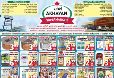 Akhavan Supermarche Flyer November 6 to 12