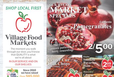 Village Food Markets Flyer November 6 to 12